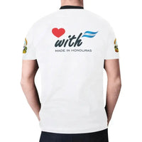 Honduras T Shirt Honduras Flag The First RLT8 - Wonder Print Shop