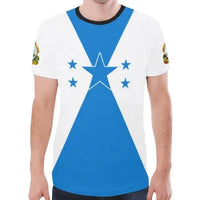 Honduras T Shirt Honduras Flag The First RLT8 - Wonder Print Shop
