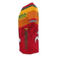 Lithuania Flag Motto T Shirt Red Limited Style RLT6 - Wonder Print Shop