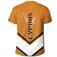 Cyprus Coat Of Arms T Shirt Lucian Style RLT13 - Wonder Print Shop