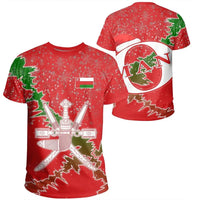 Oman Christmas Coat Of Arms T Shirt X Style RLT13 - Wonder Print Shop