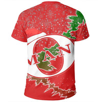 Oman Christmas Coat Of Arms T Shirt X Style RLT13 - Wonder Print Shop