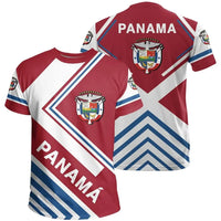 Panama Flag T Shirt America Nations RLT13 - Wonder Print Shop