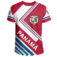 Panama Flag T Shirt America Nations RLT13 - Wonder Print Shop