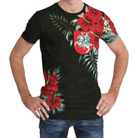 Lithuania T Shirt Hibiscus RLT6 - Wonder Print Shop