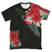 Lithuania T Shirt Hibiscus RLT6 - Wonder Print Shop