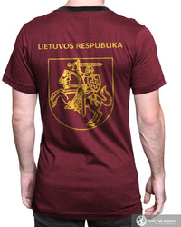 Lithuania Passport T Shirt RLT6 - Wonder Print Shop