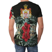 Serbia T Shirt Hibiscus Men/Women RLT7 - Wonder Print Shop