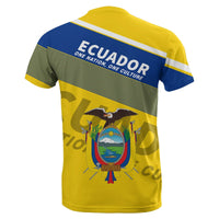 Ecuador T Shirt Flag Motto Limited Style RLT12 - Wonder Print Shop