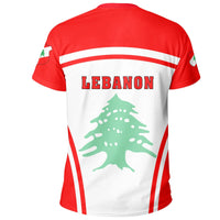 Lebanon T Shirt Sport Style RLT6 - Wonder Print Shop