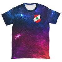 Lebanon T Shirt Galaxy RLT6 - Wonder Print Shop