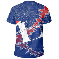 Liechtensteins Christmas Coat Of Arms T Shirt X Style8 RLT6 - Wonder Print Shop