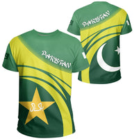 Pakistan Star Cricket T Shirt RLT13 - Wonder Print Shop