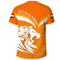 Netherlands T Shirt King's Day Lion RLT7 - Wonder Print Shop