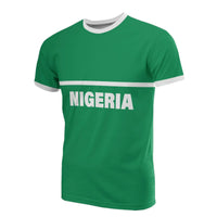 Nigeria T Shirt Horizontal Style RLT8 - Wonder Print Shop