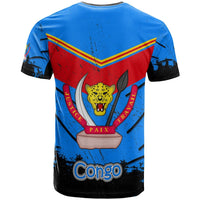 Congo T Shirt Vintage Grunge Style RLT13 - Wonder Print Shop