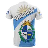Uruguay T Shirt La Celeste Football Style RLT6 - Wonder Print Shop