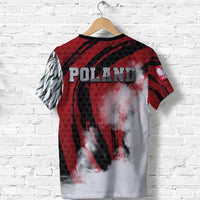 Poland T Shirt Polish White Eagle Powerful RLT7 - Wonder Print Shop