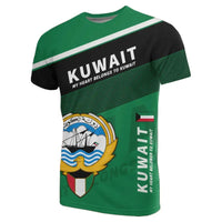 Kuwait Flag Motto T Shirt Limited Style RLT8 - Wonder Print Shop