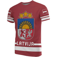 Latvia Hockey T Shirts RLT6 - Wonder Print Shop