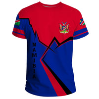 Namibia T Shirt Lightning RLT7 - Wonder Print Shop