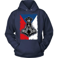 Czech Viking Shirts and Hoodies Vikings Clothing RLT13 - Wonder Print Shop
