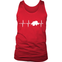 Switzerland T Shirt In My Heartbeat RLT13 - Wonder Print Shop