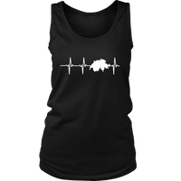 Switzerland T Shirt In My Heartbeat RLT13 - Wonder Print Shop