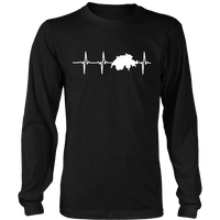 Switzerland T Shirt In My Heartbeat RLT13 - Wonder Print Shop