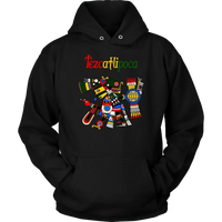 Tezcatlipoca Aztec Mexico T Shirt RLT13 - Wonder Print Shop