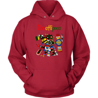 Tezcatlipoca Aztec Mexico T Shirt RLT13 - Wonder Print Shop