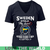 Sweden Stole My Heart T Shirt RLT7 - Wonder Print Shop
