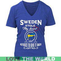 Sweden Stole My Heart T Shirt RLT7 - Wonder Print Shop