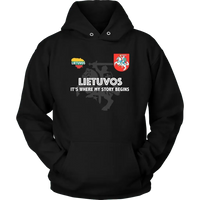 Lithuania T Shirt Lietuvos T Shirt RLT6 - Wonder Print Shop