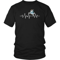 Lithuania T Shirt Vytis In My Heartbeat RLT6 - Wonder Print Shop