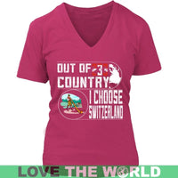 I Choose Switzerland T Shirts RLT13 - Wonder Print Shop