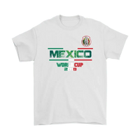 Mexico World Cup FootbT Shirt RLT13 - Wonder Print Shop