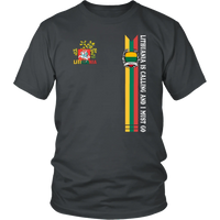 Lithuania shirt Lithuania is calling and I must go RLT6 - Wonder Print Shop