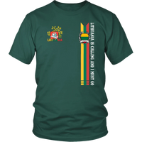 Lithuania shirt Lithuania is calling and I must go RLT6 - Wonder Print Shop