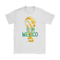 Mexico T Shirt El Tri World Cup Football RLT13 - Wonder Print Shop