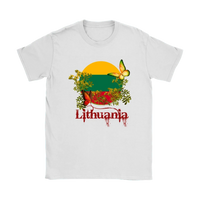 Lithuania T Shirt Lithuania life source T Shirt RLT6 - Wonder Print Shop