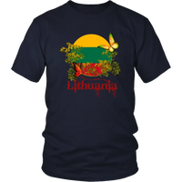 Lithuania T Shirt Lithuania life source T Shirt RLT6 - Wonder Print Shop
