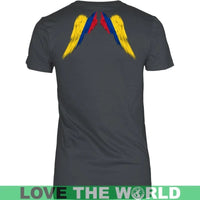 Colombia Angel T Shirt RLT7 - Wonder Print Shop