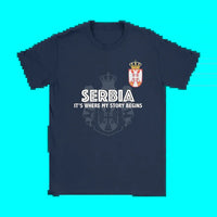 Serbia T Shirt Serbia T Shirt RLT7 - Wonder Print Shop