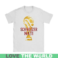 Switzerland Schweizer Nati World Cup FootbT Shirt RLT13 - Wonder Print Shop