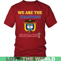 Colombia Champions T Shirt RLT7 - Wonder Print Shop