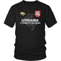 Lithuania T Shirt RLT6 - Wonder Print Shop