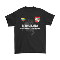 Lithuania T Shirt RLT6 - Wonder Print Shop
