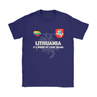 Lithuania T Shirt RLT6 - Wonder Print Shop