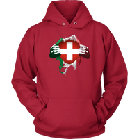 Switzerland Superhero T Shirt RLT13 - Wonder Print Shop